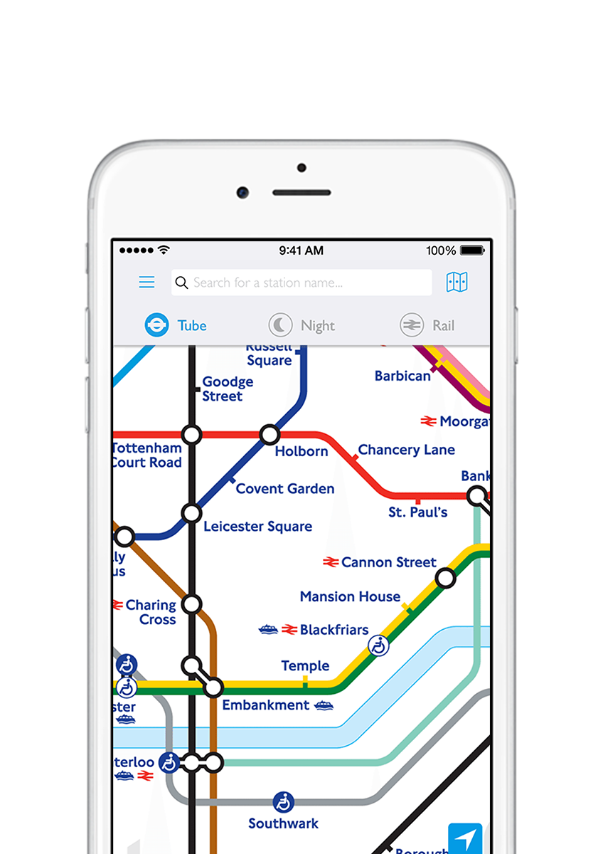 Tube Map London Underground App 